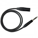 Cablu XLR tata la Jack 6.3 tata stereo, 10 m, ZZIPP MZZM1000