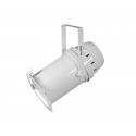 Proiector PAR-64 alb cu LED COB alb cald 100 W și zoom manual, Eurolite LED PAR-64 COB 3000K 100W Zoom wh 