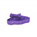 Round sling violet de 1 m, 1000 Kg, EN 1492-2 SF7, SHZ 58010760