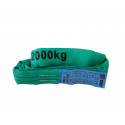Round sling verde de 1 m, 2000 Kg, EN 1492-2 SF7, SHZ 58010766
