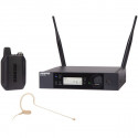 Set lavaliera wireless + headset de rack Shure GLXD14R+/MX53