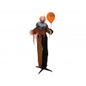 Figurina animata de Halloween Clovn cu Balon, 166cm, EuroPalms 83316137