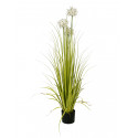 Iarba artificiala alba Allium, 120 cm, EuroPalms 82600169
