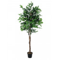 Ficus artificial cu trunchi multiplu, 210 cm, EuroPalms 82506127