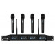 Aet 4 microfoane wireless UHF Audibax AWM 401 TD