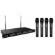 Aet 4 microfoane wireless UHF Audibax AWM 401 TD