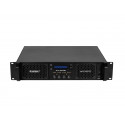 Amplificator PA cu 4 canale cu DSP și SMPS, 4 x 800 W, 4 x 400 W, Omnitronic MTC-3204DSP