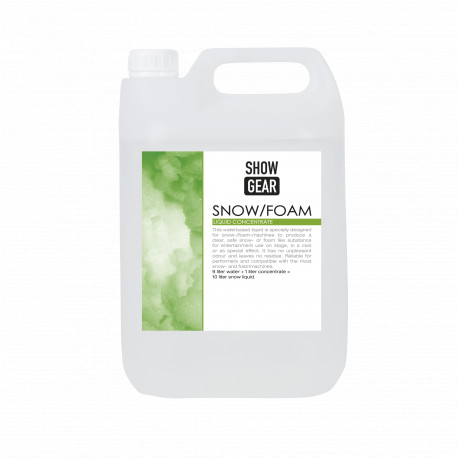 Lichid de zapada concentrat Showgear Snow/Foam Liquid 5 liter