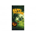 Banner de Halloween Pădure Bântuită, 90x180cm, EuroPalms 80164206 