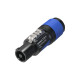 Conector Powercon Neutrik NAC3FXXA-W-S