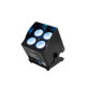 Uplight de exterior cu baterie, Eurolite AKKU UP-4 QCL Spot QuickDMX MK2 