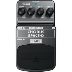 Efect pentru pedala Behringer CHORUS SPACE-D CD400