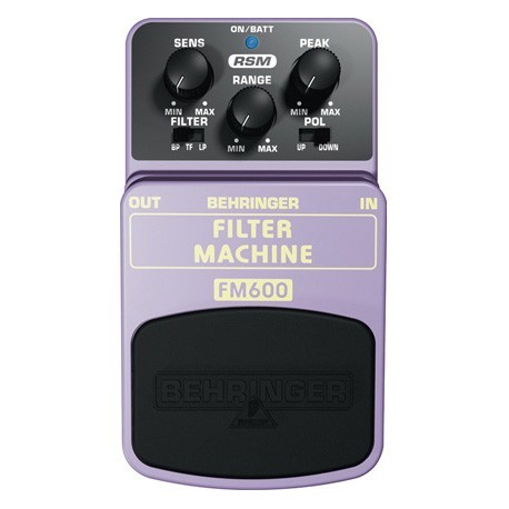 Efect pentru pedala Behringer FILTER MACHINE FM600