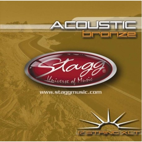 Set corzi chitara acustica Stagg AC-12ST-BR