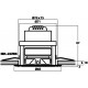 Difuzor 100V Monacor EDL-22/WS