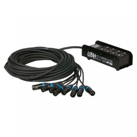 Cablu multicore DAP Audio CobraX 8 Stagesnake 15m