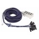 Cablu multicore 8 XLR la 8 XLR 15m DAP Audio Stagesnake D951215