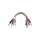 Cabluri de legatura Jack Omnitronic Patchcord 6.3mm stereo 6x0.9m