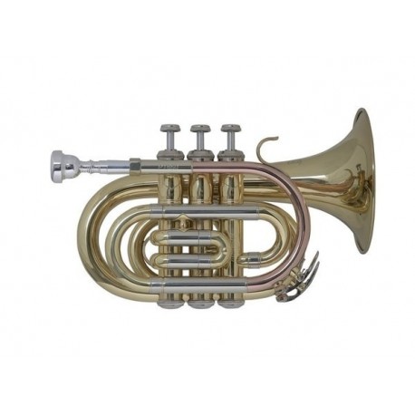 Trompeta de buzunar Bb, Gewa BACH PT650