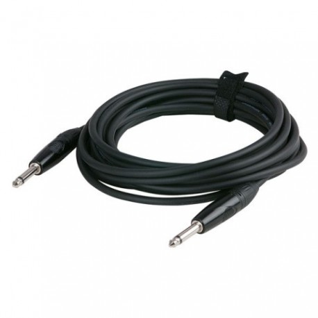 Cablu audio nebalansat Jack mono la Jack mono Black, 6 m X-type , DAP-Audio FLX-056-6m