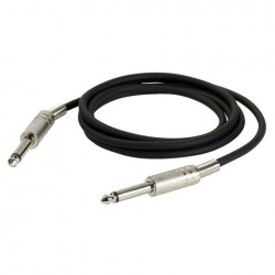 Cablu audio nebalansat Jack 6.3 mono la Jack 6.3 mono, 3 m , DAP-Audio FL-283-3m