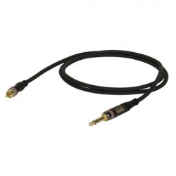 Cablu audio RCA tata la Jack 6.3 stereo, 10 m , DAP-Audio XGL-4210-10m