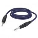 Cablu audio Jack 6.3 mono la Jack 6.3 mono , 2 x 1.5mm2 , 15 m , DAP-Audio FS-0115-15m
