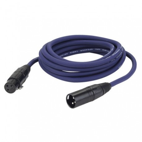 Cablu audio XLR mama 3 pini la XLR tata 3 pini,2 x 1.5mm2, 3 m , DAP-Audio FS-033-3m