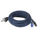 Cablu combi Powercon/Ethercon la Powercon/Ethercon, 6 m Data / Power, Showtec 90493-6m