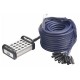 Cablu multicore 16 XLR tata 3 pini la XLR 16 mama/4 tata, 30 m, DAP-Audio D-950230-30m