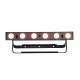 Bara de LED cu baterie, Eurolite AKKU Bar-6 QCL