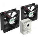 Kit de ventilație pentru rack Monacor VEN-625 / 24V