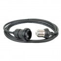 Cablu extindere 200 cm, Showtec Extensioncable E27 (200cm)