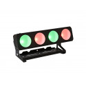 Bara LED RGBW cu color mixing si telecomanda IR, Eurolite LED PMB-4 COB QCL 30W Bar