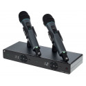 Set 2 microfoane wireless Sennheiser XSW 1-825 Dual Vocal