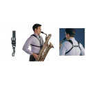 Curea junior neagra SOFT HARNESS pentru saxofon, Neotech 752.678