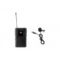 Bodypack si lavaliera pentru seria UHF-E, Omnitronic UHF-E Series Bodypack 527.5MHz + Lavalier Microphone (13063338)