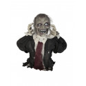 Zombie Theo Halloween, 67 cm, animat cu efecte de lumină, sunet și mișcare, EuroPalms 83316104